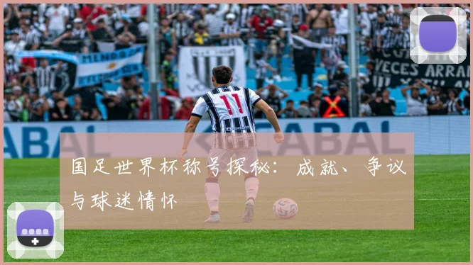 国足世界杯称号探秘:成就、争议与球迷情怀